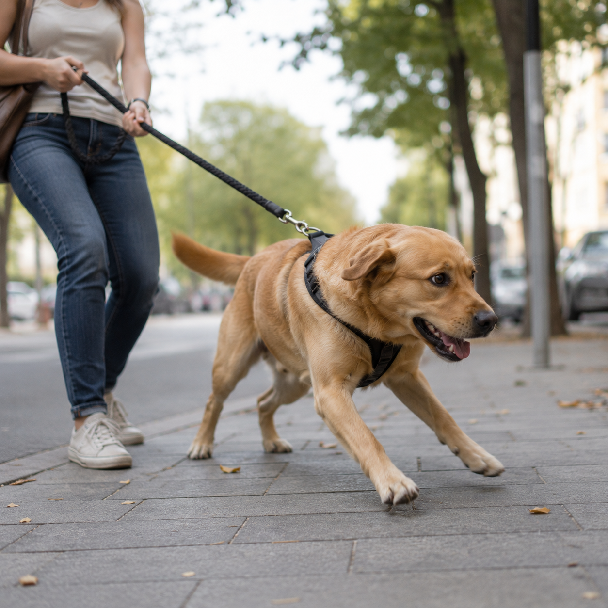 Dog leash pulling — Take Me to K9, Sacramento CA